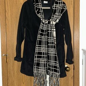 Eugenia Kim extra fine Merino wool long fringe scarf new with tags